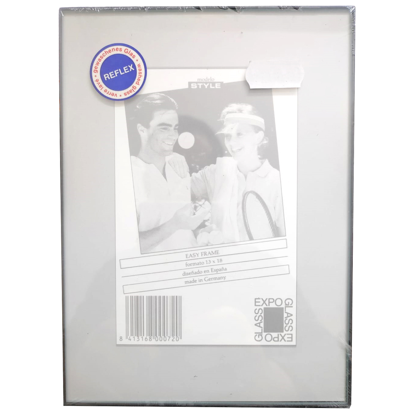 MARCO B+H 13X18 STYLE MOLDURA NEGRA