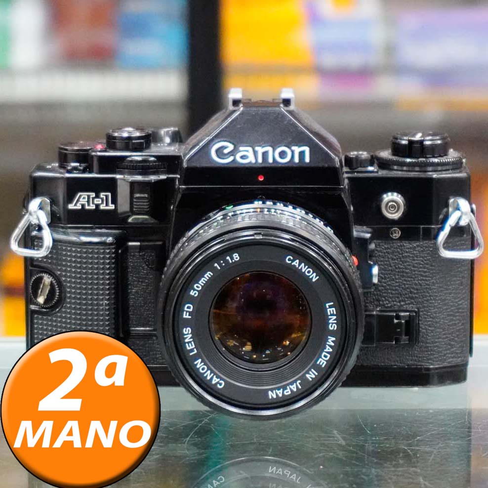 CANON A1 + 50/1.8