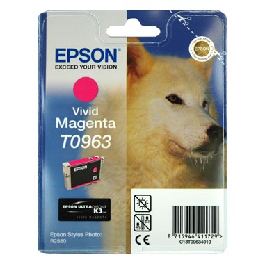 TINTA EPSON T0963 MAGENTA VIVO 11.4 ML P/R2880