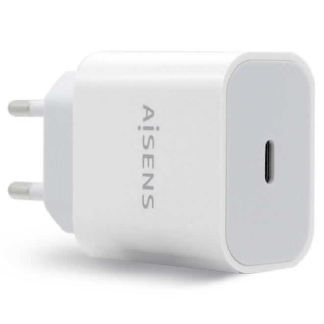 CARGADOR AISENS USB-C 20W 5V/3A A110-0537