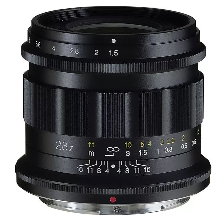 OBJETIVO VOIGTLANDER 28/1.5 NOKTON ASPH Z-MOUNT (NEGRO)