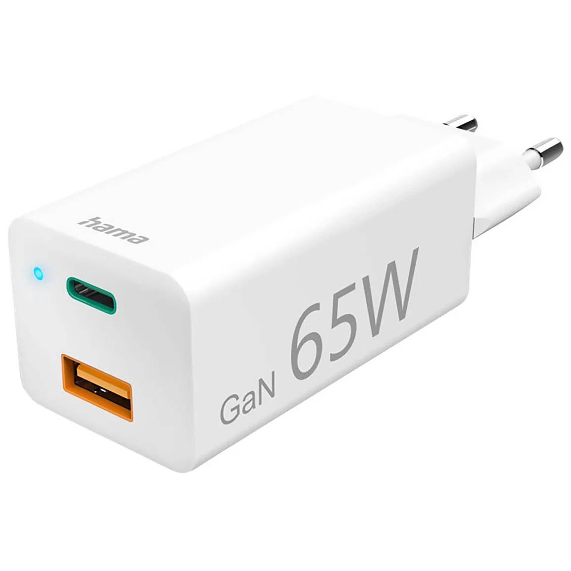 CARGADOR HAMA 65W CON USB-C Y USB-A