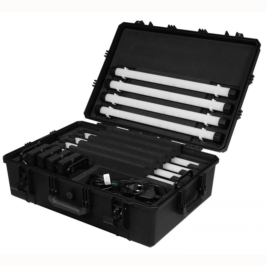 KIT NANLITE PAVOTUBE II 15 XR CON BATERIA (PACK 8)