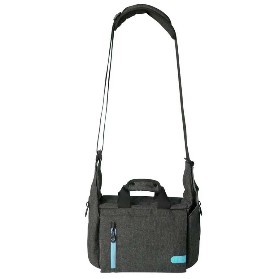 ESTUCHE DORR FOTO MESSENGER CITY PRO S (GRIS / AZUL)