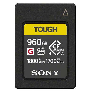 TARJETA CFEXPRESS 960 GB SONY TOUGH TYPE A (G)