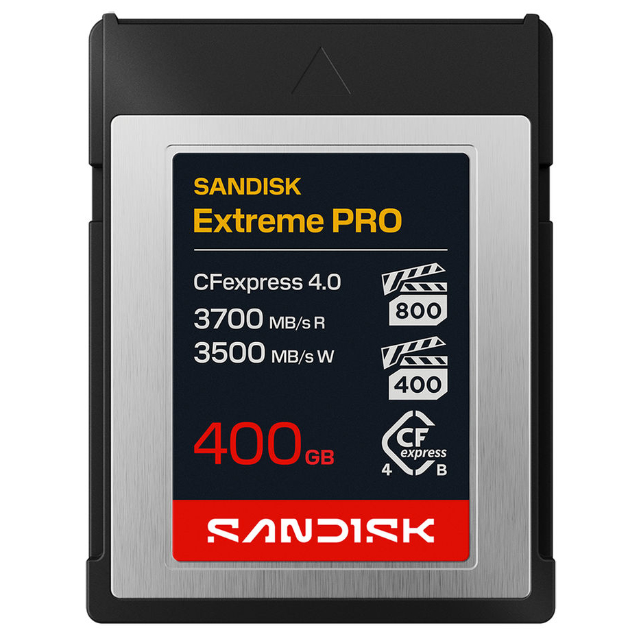 TARJETA CFEXPRESS 400 GB SANDISK EXTREME PRO R3700 TYPE B